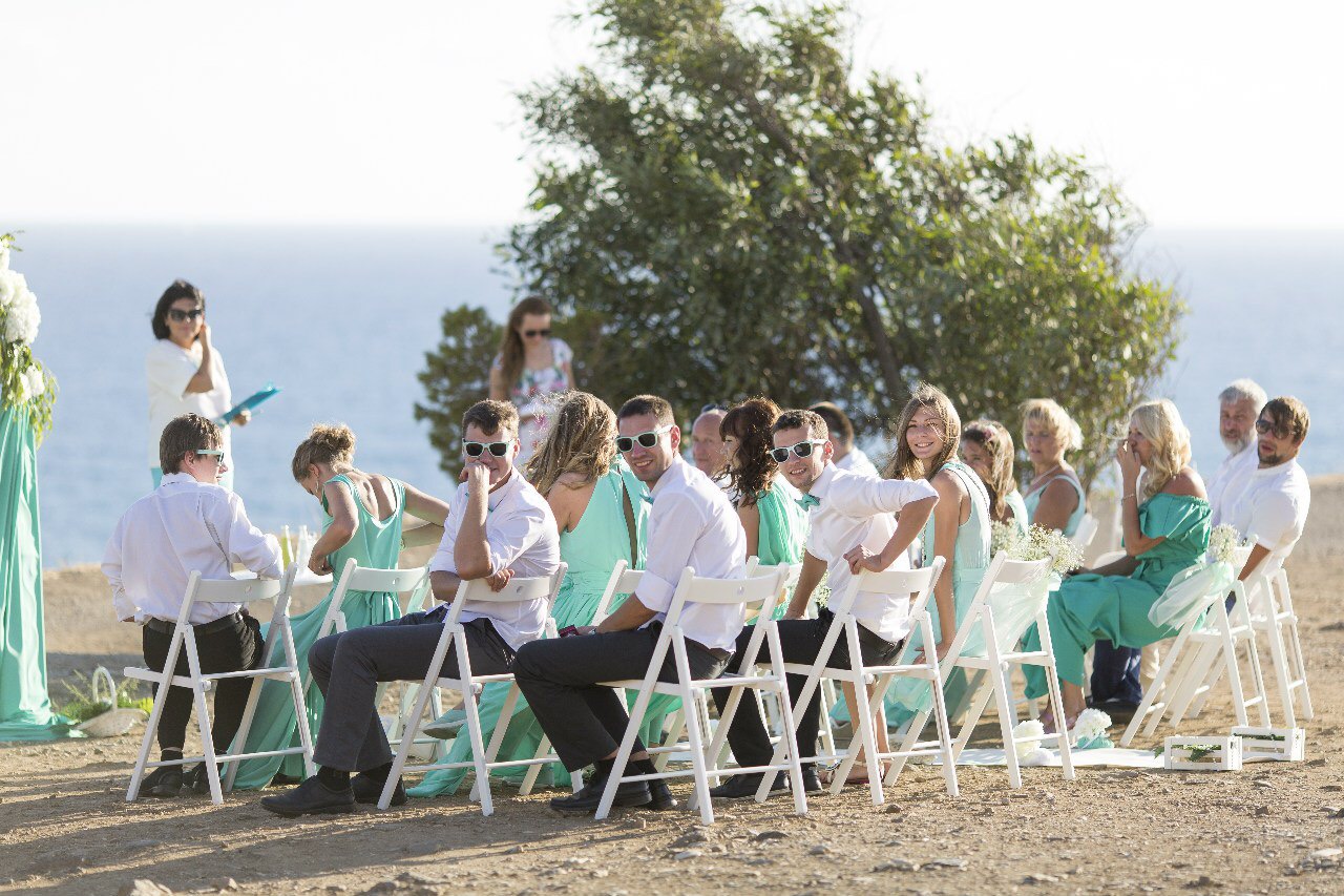 Организация и проведение свадьбы на Кипре фото процесса